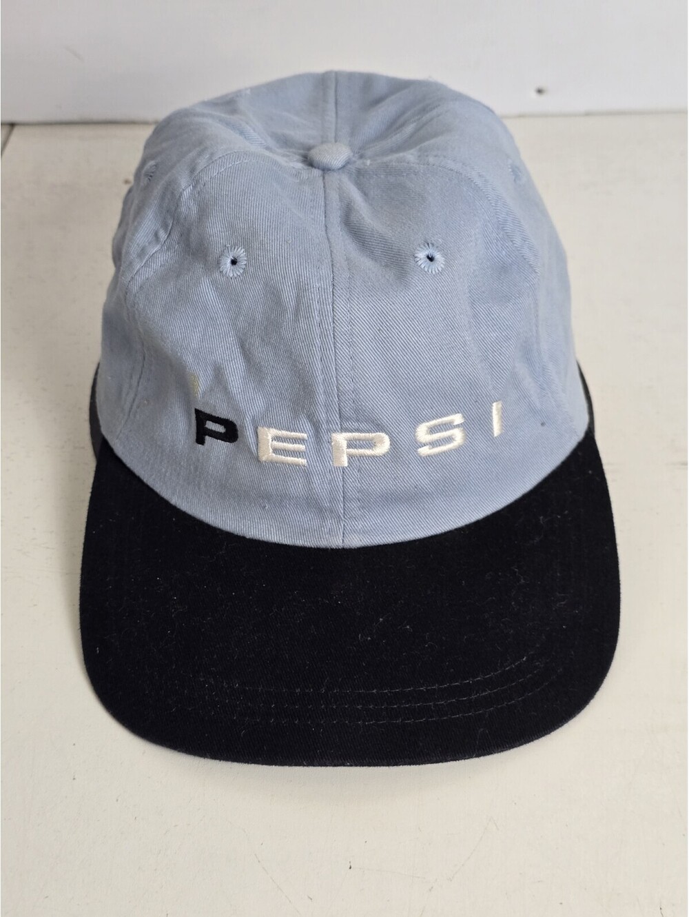 Pepsi GeneratioNext Hat Soft Drinks Soda Spell Out Logo Baseball Adjustable Cap
